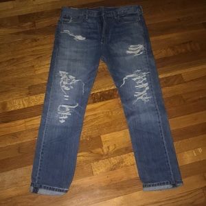Levi’s Distressed 522 Jeans
